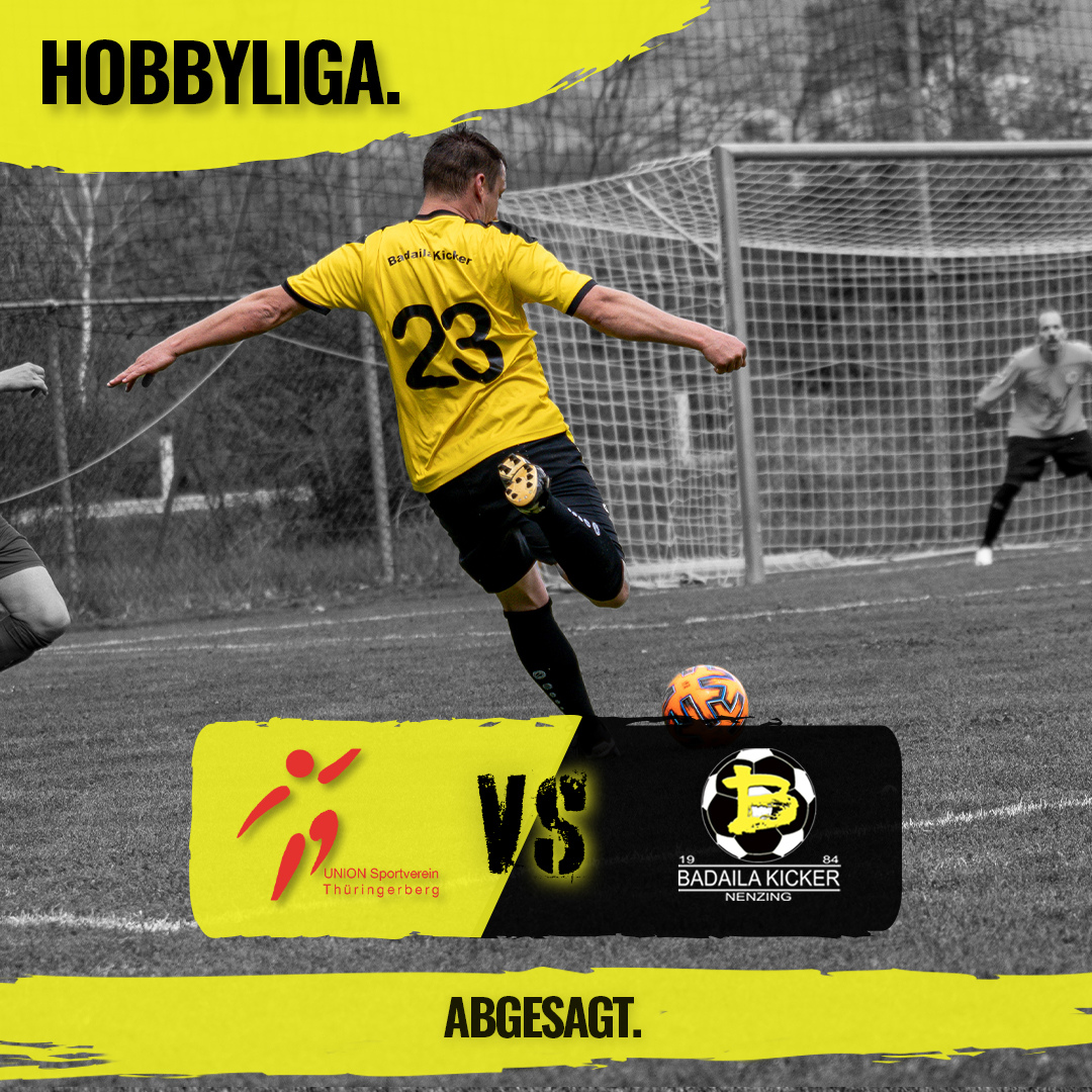 Badaila Matchday – vs. USV Thüringerbeg_Absage